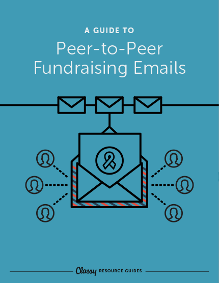 peer to peer fundraising emails